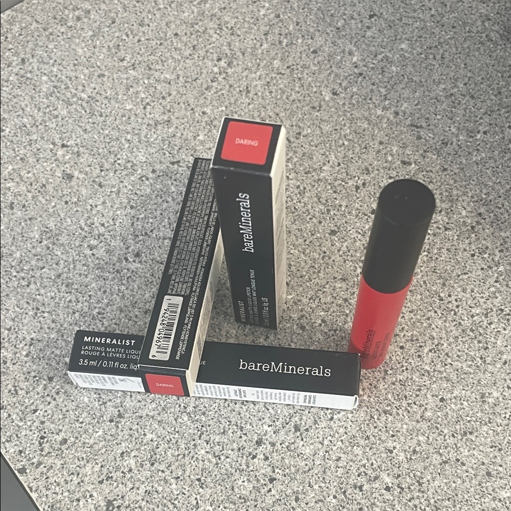 bareMinerals Daring Red Lipstick